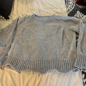 Altar’d State light grayish blue sweater size small